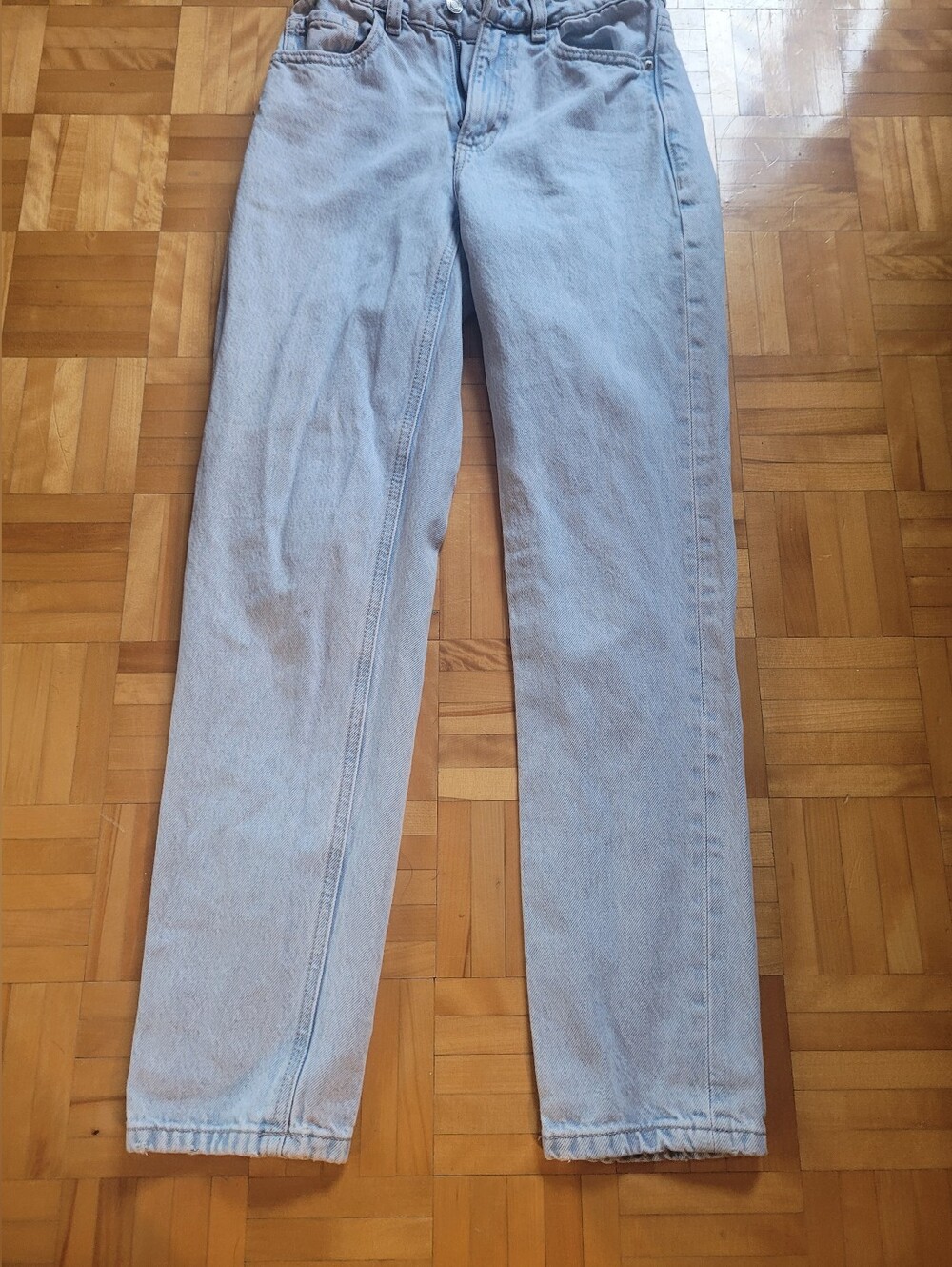 Dynamite Light Blue Straight Leg Jeans